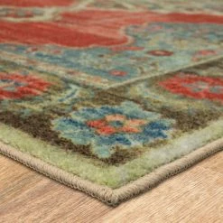 Best reviews of 👍 Mohawk Home Mismere Traditional Distressed Medallion Area Rug Red/blue/gray 👍 -Mohawk Home shop unnamed file 4367