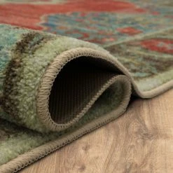 Best reviews of 👍 Mohawk Home Mismere Traditional Distressed Medallion Area Rug Red/blue/gray 👍 -Mohawk Home shop unnamed file 4371