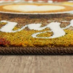 Best deal 🤩 Mohawk Home Pumpkin Spice Multi Area Rug Tan/orange 🔥 -Mohawk Home shop unnamed file 4396