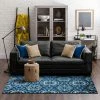 Best reviews of 🤩 Mohawk Home Tulsa Medallion Medium Blue Area Rug ⭐