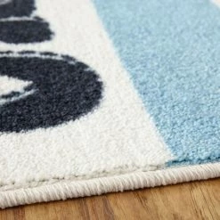 Flash Sale 😀 Mohawk Home My Little Train Kids Area Rug Blue/beige 🎁 -Mohawk Home shop unnamed file 4537