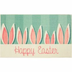 Budget 🤩 Mohawk Home Bunny Ears Blue Accent Rug Aqua Blue/light Blue/white/pink 🔥