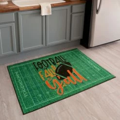 Brand new ✔️ Mohawk Home Football & Fall Yall Holiday Accent Area Rug 🎁