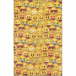 New 🔥 Mohawk Home Emoji Play Kids Area Rug 👏 -Mohawk Home shop unnamed file 4574