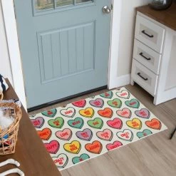 Best reviews of ⌛ Mohawk Home 🍬 Candy Hearts Holiday Accent Area Rug 🎁