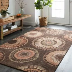 Discount 🤩 Mohawk Home Crete Transitional Geometric Medallion Area Rug Grey 🎁 -Mohawk Home shop unnamed file 4599