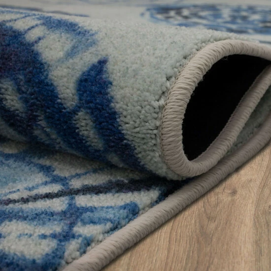 Brand new โญ Mohawk Home Navy Bohemian Circle Medallion Area Rug ๐ 8 Brand new โญ Mohawk Home Navy Bohemian Circle Medallion Area Rug ๐ - Image 8