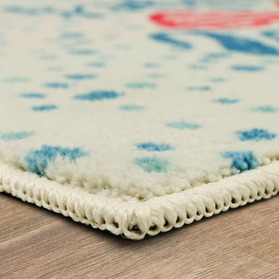 New ✔️ Mohawk Home ☀️ Summer Vibes Blue Mat 🥰 2 New ✔️ Mohawk Home ☀️ Summer Vibes Blue Mat 🥰 - Image 2