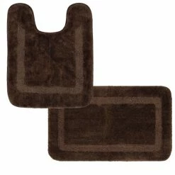 Brand new 🎉 Mohawk Home Machine Washable Facet Striped Border Bath Set 🧨 -Mohawk Home shop unnamed file 4731