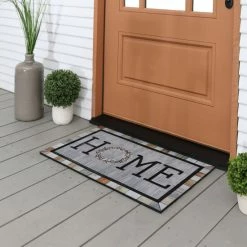 Wholesale ✔️ Mohawk Home Doorscapes Homestead Door Mat (1'6x2'6) Gray/silver ✨