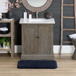 Discount 👏 Mohawk Home Machine Washable Kingston Bath Mat Ivory ⭐