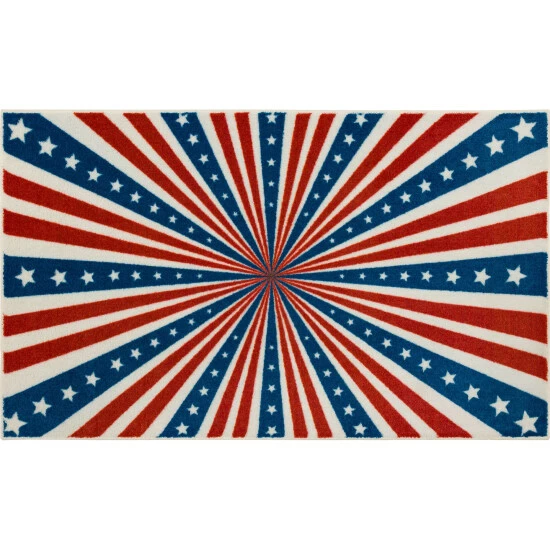 New ๐ฏ Mohawk Home American Stripes Accent Rug ๐ 2 New ๐ฏ Mohawk Home American Stripes Accent Rug ๐ - Image 2