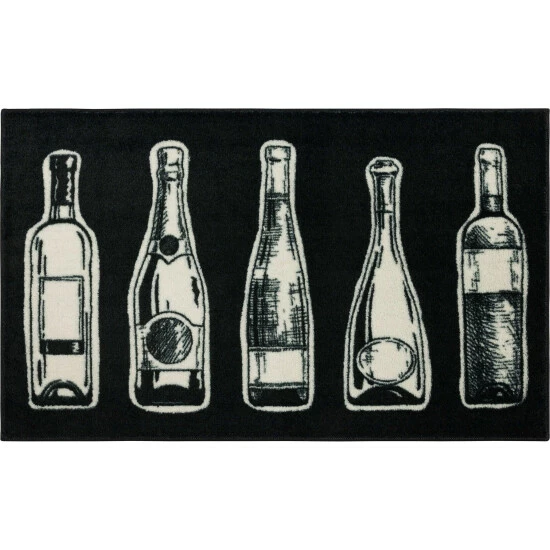 Brand new ๐ Mohawk Home Colorless Bottles Kitchen Mat Scatter Accent Rug ๐ฅ 8 Brand new ๐ Mohawk Home Colorless Bottles Kitchen Mat Scatter Accent Rug ๐ฅ - Image 8