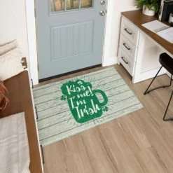 Top 10 ❤️ Mohawk Home Kiss Me I'm Irish Accent Rug 😍