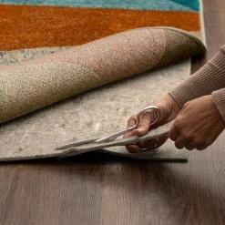 Promo 🎉 Universal Non Slip Thick Felt Under Rug Pad By Mohawk Home - Grey 🧨 -Mohawk Home shop unnamed file 4936