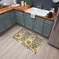 Brand new 🥰 Mohawk Home Watercolor Tiles Accent Area Rug 🤩 -Mohawk Home shop unnamed file 516