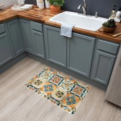 Brand new 🥰 Mohawk Home Watercolor Tiles Accent Area Rug 🤩 -Mohawk Home shop unnamed file 517