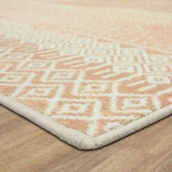 Best deal 🤩 Mohawk Home Prale Transitional Boho Geometric Area Rug Blush ❤️ -Mohawk Home shop unnamed file 528