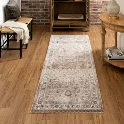 Outlet 🎁 Mohawk Home Hertford Vintage Ornamental Area Rug 🥰