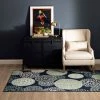 Cheap 🌟 Mohawk Home Foliage Friends Floral Medallion Area Rug Blue/cream 😀
