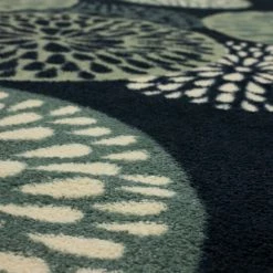 Cheap 🌟 Mohawk Home Foliage Friends Floral Medallion Area Rug Blue/cream 😀 -Mohawk Home shop unnamed file 555