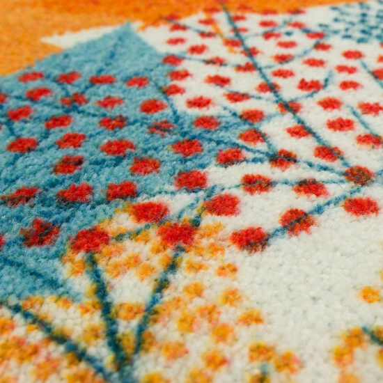 Promo ๐ฏ Mohawk Home Multi-Color Leaves Multi Area Rug Orange/red โญ 6 Promo ๐ฏ Mohawk Home Multi-Color Leaves Multi Area Rug Orange/red โญ - Image 6