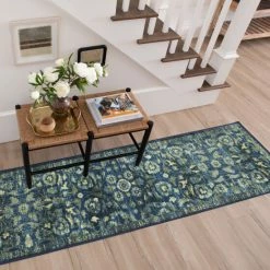 Cheap 😉 Mohawk Home Baikal Distressed Floral Area Rug Black 🥰 -Mohawk Home shop unnamed file 616