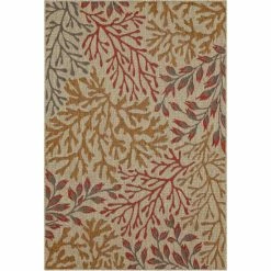 Budget 🔔 Mohawk Home Indoor/Outdoor Sea Kelp Nautical Patio Area Rug Blue ❤️ -Mohawk Home shop unnamed file 646