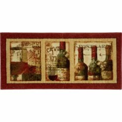 Buy ❤️ Mohawk Home Vintage French Cellar Kitchen Mat Accent Rug 🌟 -Mohawk Home shop unnamed file 666