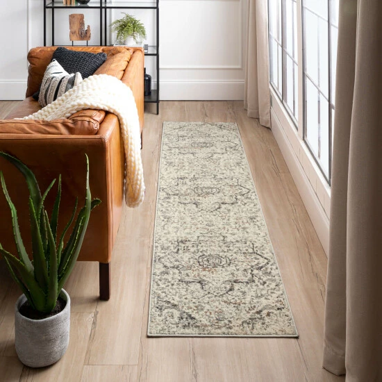 Promo โญ Mohawk Home Paris High Low Machine Woven Floral Area Rug Cream ๐ 5 Promo โญ Mohawk Home Paris High Low Machine Woven Floral Area Rug Cream ๐ - Image 5