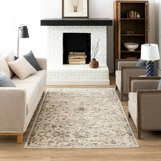 Best Sale โ๏ธ Mohawk Home Mizani High Low Machine Woven Floral Area Rug Blue ๐ 2 Best Sale โ๏ธ Mohawk Home Mizani High Low Machine Woven Floral Area Rug Blue ๐ - Image 2