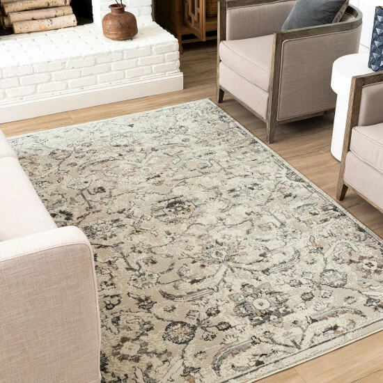 Best Sale โ๏ธ Mohawk Home Mizani High Low Machine Woven Floral Area Rug Blue ๐ 3 Best Sale โ๏ธ Mohawk Home Mizani High Low Machine Woven Floral Area Rug Blue ๐ - Image 3