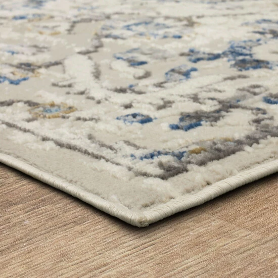 Best Sale โ๏ธ Mohawk Home Mizani High Low Machine Woven Floral Area Rug Blue ๐ 6 Best Sale โ๏ธ Mohawk Home Mizani High Low Machine Woven Floral Area Rug Blue ๐ - Image 6