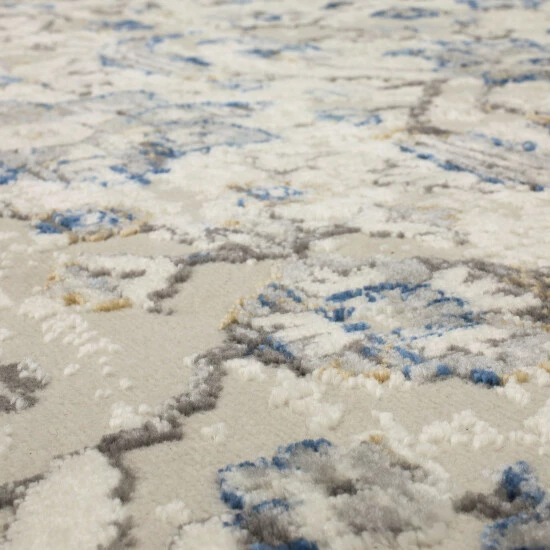 Best Sale โ๏ธ Mohawk Home Mizani High Low Machine Woven Floral Area Rug Blue ๐ 8 Best Sale โ๏ธ Mohawk Home Mizani High Low Machine Woven Floral Area Rug Blue ๐ - Image 8