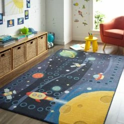 Brand new 😍 Mohawk Home Space Rocket Kids Area Rug ⌛