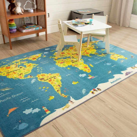 Discount ๐ Mohawk Home Animal Map Kids Area Rug ๐ฅฐ 8 Discount ๐ Mohawk Home Animal Map Kids Area Rug ๐ฅฐ - Image 8