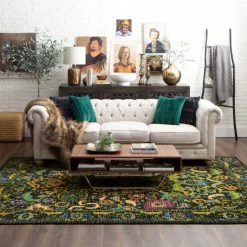 Hot Sale ❤️ Mohawk Home Silvie Black Area Rug 👍 -Mohawk Home shop unnamed file 776