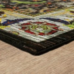 Hot Sale ❤️ Mohawk Home Silvie Black Area Rug 👍 -Mohawk Home shop unnamed file 778