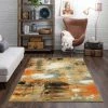 Deals ✔️ Mohawk Home Distressed Canvas Contemporary Abstract Area Rug 🥰