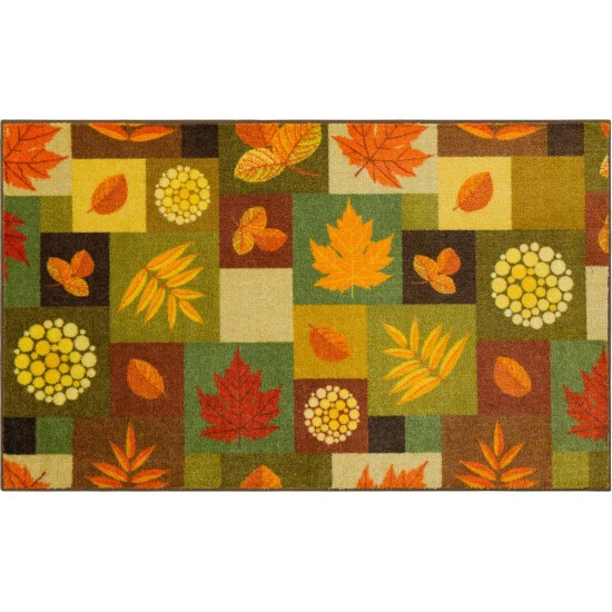 Wholesale ๐ฅฐ Mohawk Home Square Fall Leaves Multi Area Rug Green/orange ๐ 1 Wholesale ๐ฅฐ Mohawk Home Square Fall Leaves Multi Area Rug Green/orange ๐