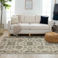 Buy 😀 Mohawk Home Grove Elms Floral Ornamental Area Rug Grey 👍