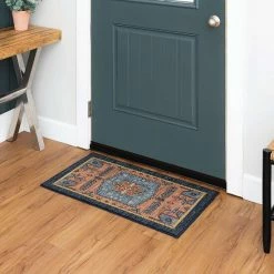 Best deal ⭐ Mohawk Home Harrow Den Southwestern Ornamental Area Rug Blue 😍 -Mohawk Home shop unnamed file 832