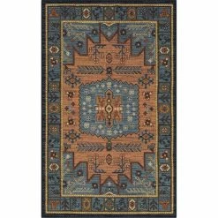 Best deal ⭐ Mohawk Home Harrow Den Southwestern Ornamental Area Rug Blue 😍 -Mohawk Home shop unnamed file 833