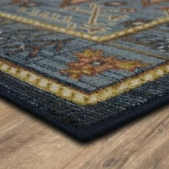 Best deal ⭐ Mohawk Home Harrow Den Southwestern Ornamental Area Rug Blue 😍 -Mohawk Home shop unnamed file 835