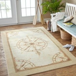 Budget 🎉 Mohawk Home Coast To Coast Nautical Area Rug 🔔