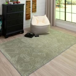 Deals 😉 Mohawk Home In Control Gamer Area Rug Grey ✨ -Mohawk Home shop unnamed file 85