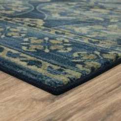 Hot Sale 🥰 Mohawk Home Hartton Ornamental Medallion Area Rug Blue/beige 🥰 -Mohawk Home shop unnamed file 920