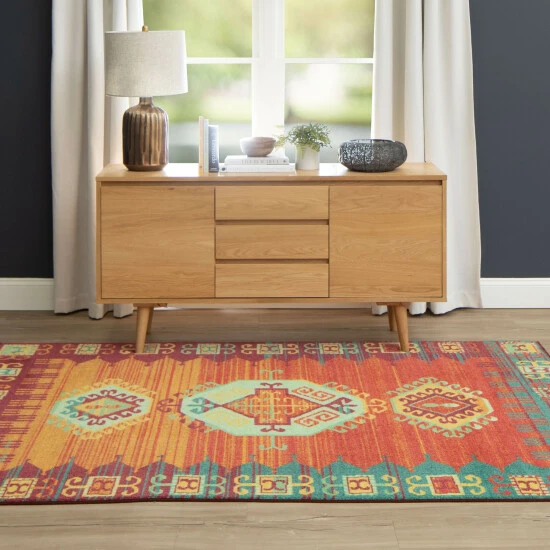 Budget ๐ Mohawk Home Teton Ornamental Medallion Area Rug Multi โ๏ธ 1 Budget ๐ Mohawk Home Teton Ornamental Medallion Area Rug Multi โ๏ธ