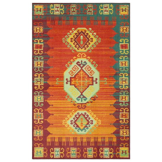 Budget ๐ Mohawk Home Teton Ornamental Medallion Area Rug Multi โ๏ธ 3 Budget ๐ Mohawk Home Teton Ornamental Medallion Area Rug Multi โ๏ธ - Image 3