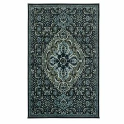 Discount 😉 Mohawk Home Hayden Floral Medallion Area Rug Blue ⌛ -Mohawk Home shop unnamed file 944
